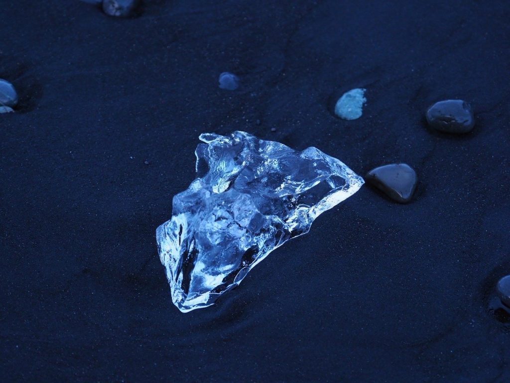 diamond beach in Iceland